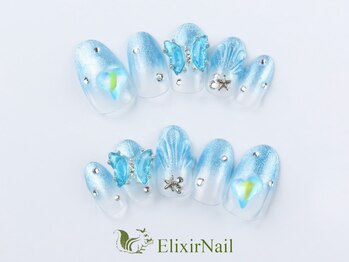 エリクサーネイル 池袋(Elixir Nail)/定額cやり放題／クーポン使用