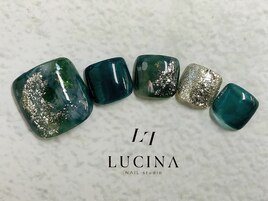 c-205 フットニュアンスネイル