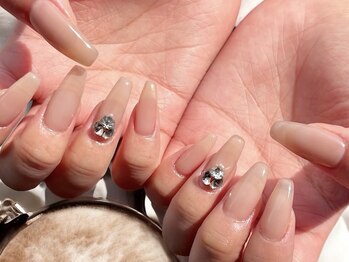 チル(CHILL)の写真/ジェル検定上級×サロン勤務経験有◎美フォルムが際立つシンプルネイルならお任せ♪【春木駅から徒歩4分】