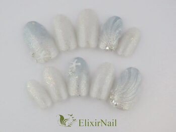 エリクサーネイル 新宿3丁目(Elixir Nail)/定額a シンプル/クーポン使用