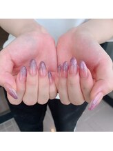 トータルサロン 白べぇーっ プラス/パープルネイル♪