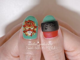 痛ネイル/キャラクターネイル