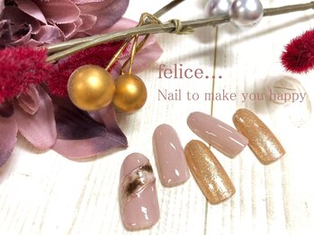 ネイルサロン フェリーチェ(felice)/【定額ネイル】¥6980