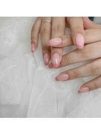 フレンチ×ラメライン