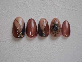 カイヤナイト(Nail Salon Kyanite)/手描きジュエリーデザイン♪