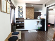 ダイエット専門　くによし整体院の雰囲気（受付スペース。）