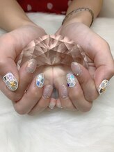 リリカネイル(Ririka nail)/ゴージャスシェルデザイン
