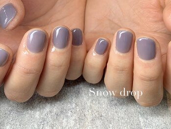 スノー ドロップ(Snow drop)/ワンカラー