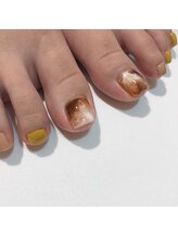 ニーズ ネイル(needs nail)/カフェオレフットネイル＊