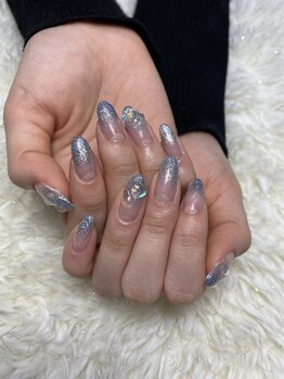 レディスペネイル ノマエ 名駅店(Redispe nail nomae)/ラメグラデーション☆