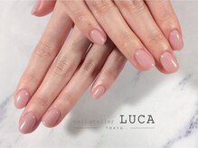 ネイルアトリエルカ(nail atelier LUCA)/S-106 大人上品ピンクベージュ