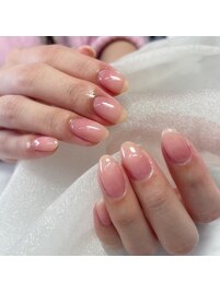 花びらネイル