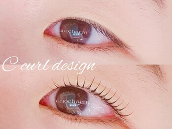 アノ チャーム(ano charm)/Cカールデザイン＊まつげパーマ