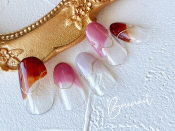 ネイルアンドアイラッシュ ボネール 銀座店(lash Bounail)/プチゴー ミラー ニュアンス