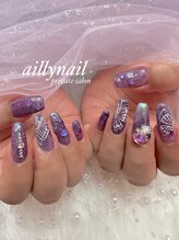 アイリーネイル(ailly nail)/梅雨ネイル
