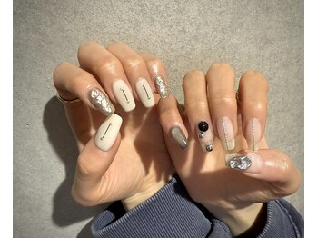 ネイルサロン マーノ(nail salon mano)/アシメdesign♪