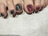 【フットネイル】オーダーデザイン★ ¥8000