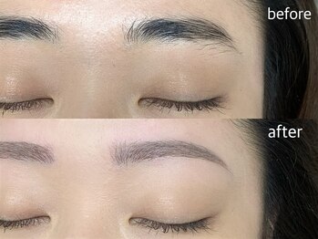 ナビレラ(navillera)/アイブロウwax+間引き+眉カラー
