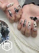 レディスペネイル ノウラ 名駅店(Redispe nail NouRa)/チェックネイル