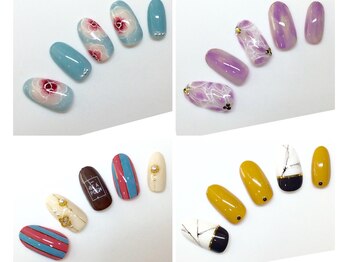 ネイルサロン エンジェリア(Angellia)/定額デザインコース¥8500