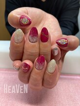 ネイルサロンヘヴン 国分店(Nail SaLoN Heaven)/キラキラネイル