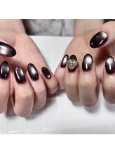 プリュネ(Prune)/マグネット/ハート/ビジュー