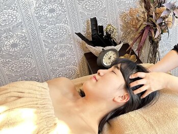 ビューティサロン ファイン(Fine)の写真/【辛い頑固な頭痛でお悩みの方必見】眼精疲労・辛い慢性的なこりなどにも効果◎日々の疲れを癒します♪