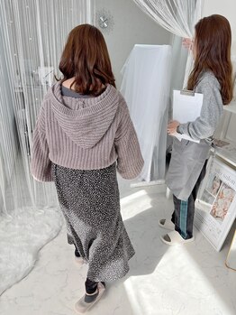 シロサロン(silo salon)/来店～施術終了までの流れ★6