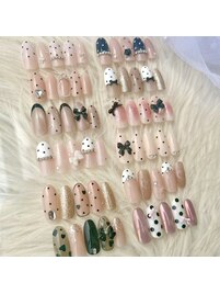 ワンホン定額ドットネイル