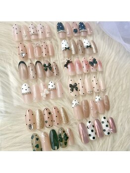 ワンホン定額ドットネイル