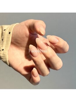 フェイスネイル(face&nail)の写真/【口コミ4.9★260件超え】ハイクオリティー×丁寧な施術でリピーター続出!理想の華やかな指先へ…*