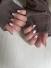 【ＨＡＮＤ】マグネットorフラッシュジェルワンカラー＋長さだし10本