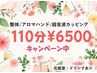 【限定】整体/アロマ/超音波カッピング+頭蓋骨+ストレッチ+足裏計110分¥6500