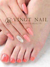 ハンド＆フット　ネイルデザイン