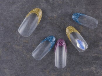 サンミーゴネイル 神戸店(Sunmego Nail)/フラッシュフレンチネイル