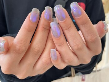 シェリーラメール 池袋店(cherie la mer)/オーロラネイル