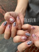 ネイルサロンヘヴン 国分店(Nail SaLoN Heaven)/レオパードネイル