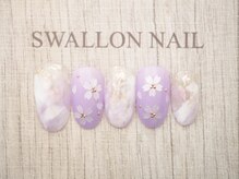 スワロンネイル(SWALLON NAIL)/春デザイン