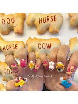 ネイルサロン プッチ(Pucci)/渋谷/ネイル/キャラクター/3D