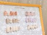 旬のトレンドアートコース+似合わせネイルアドバイス　¥8800
