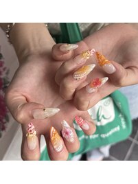 海外ネイル！