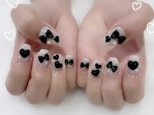プティネイル 池袋(Puty Nail)/リボンネイル　ジェル