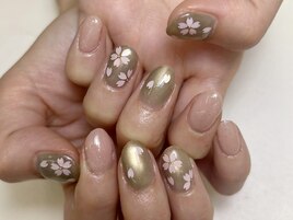桜ネイル