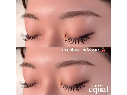 ラルジュヘアイコール(Large hair equal)の写真