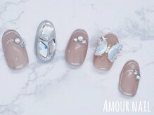 アムールネイル 新宿西口店(Amour Nail)/韓国ワンホン　シンプルコース