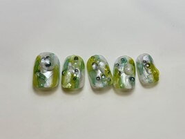 緑つぶつぶインクもや¥7550
