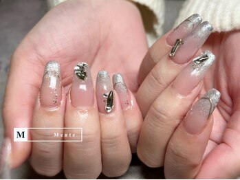 メンテ バイ イニシャル(Mente by initial)の写真/【流行を先取り★】旬なトレンドデザイン！持ち込みデザイン◎自爪に優しいシンプル～10本アートまで♪