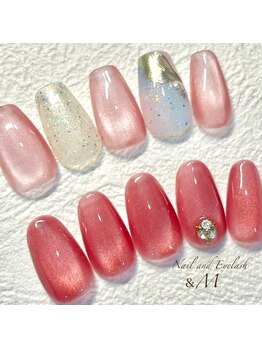 アンドエム(&M)/定額ネイル 【デザインA】