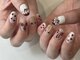 ネイルメゾン 天神店(NAIL MAISON)の写真/【7800円～クリスマスコース】クリスマスに向けて可愛いイベントネイルしませんか？［天神/パラジェル］
