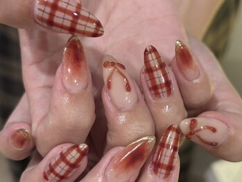 パークバイトーキョー(Park by tokyo)の写真/【design course¥8980/¥10980】手書きアートなど季節に合ったトレンドデザインも相談しながら◎当日予約OK!